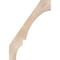 Ekena Millwork 5 1/2"W x 28"D x 40"H Balboa Smooth Knee Brace, Douglas Fir BRC06X28X40BOA00SDF - alternate 3